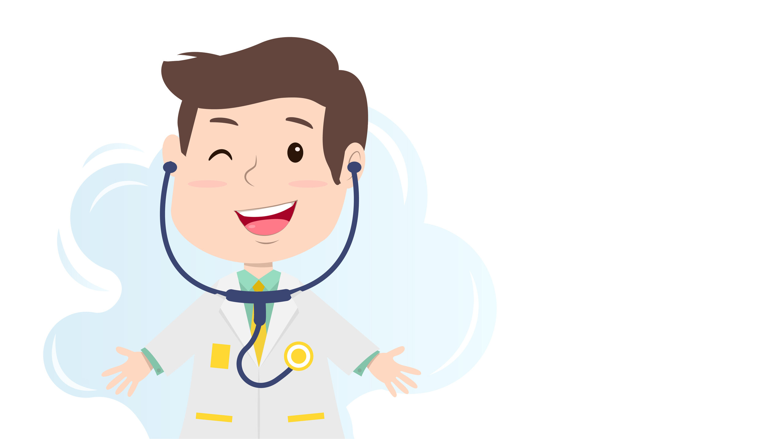 Character design for a private clinic image 1