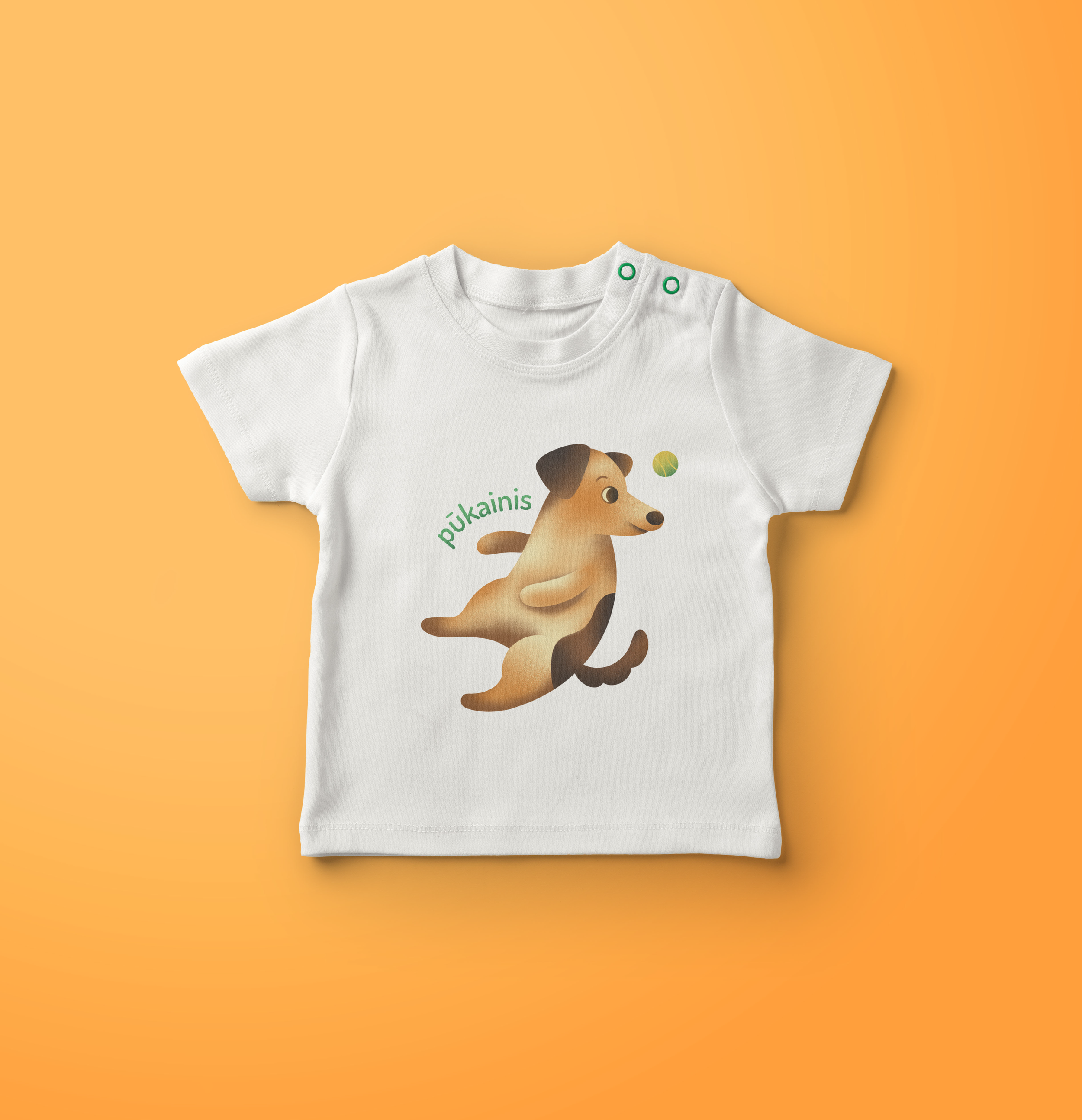 Kids illustration for Pūkainis 1