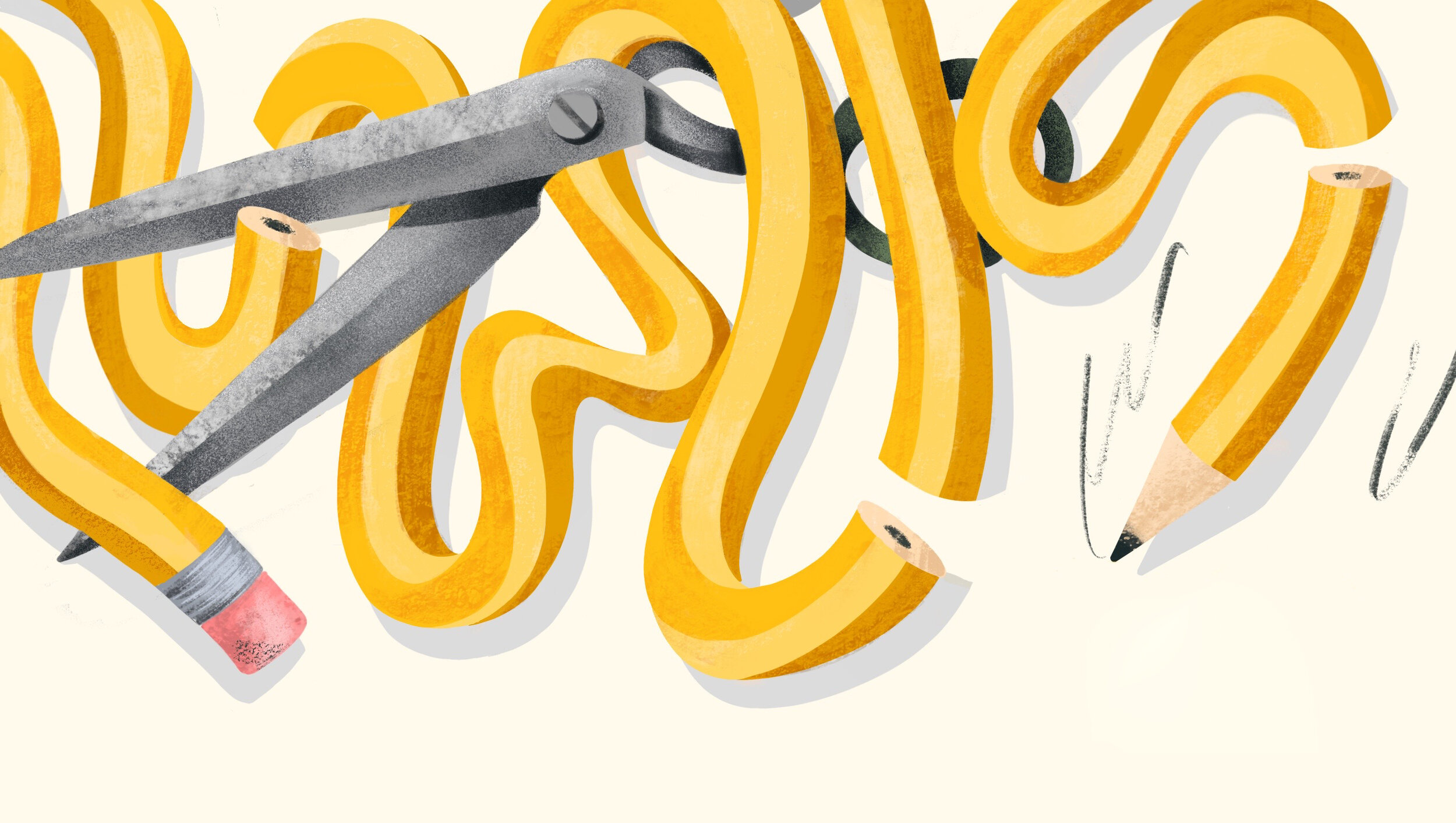 Spaghetti Pencil